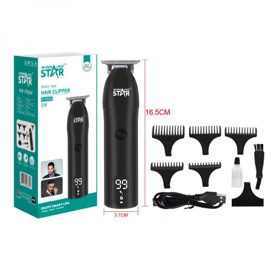 Aparat de tuns barba si corp - 5W - negru