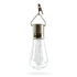 Imagine 2/3 - Lampă solară suspendabilă – bec – 4 LED-uri alb cald – 4,7 x 11 cm
