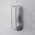 Imagine 2/5 - Dozator manual de săpun lichid Vog und Arths - 350 ml, de perete - argintiu