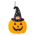 Imagine 2/2 - Decorațiunea de Halloween - dovleac - poate fi agățată - fetru - 41 x 28 cm
