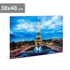 Imagine 1/2 - FAMILY POUND - Tablou cu LED - "Turnul Eiffel", 2 x AA, 38 x 48 cm