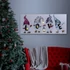 Imagine 1/2 - Tablou cu LED - LOVE - cu agățătoare, 2 baterii AA - 30 x 70 cm