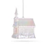 Imagine 2/2 - Ornament de Crăciun - biserică - acrilic - 75 x 100 x 60 mm
