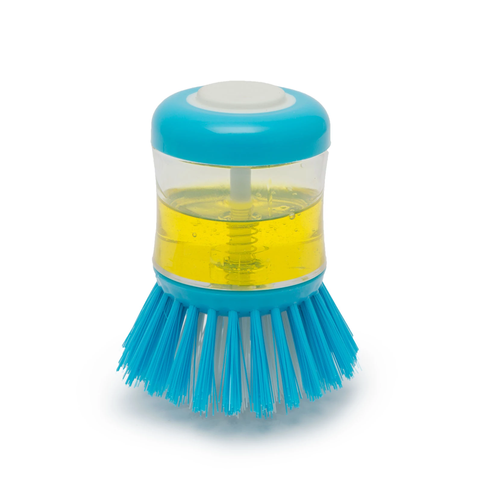 Perie dozator detergent vase - albastru