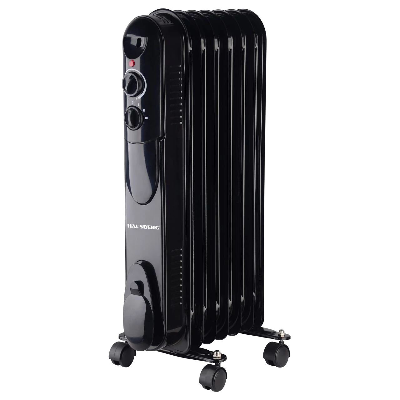 Radiator cu ulei - 600-900-1500 W - 7 elemenți - 110  x 580 mm